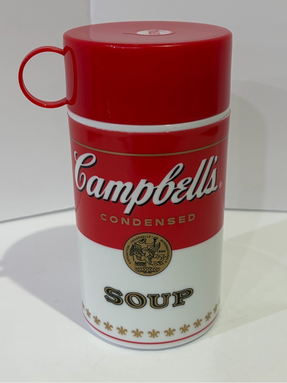 1998 Campbell's Red & White Soup Can Thermos NWOT